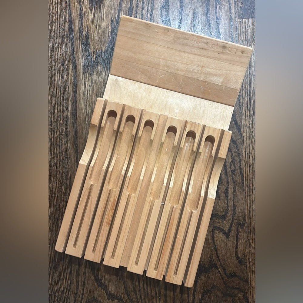 Wooden Knife Block
